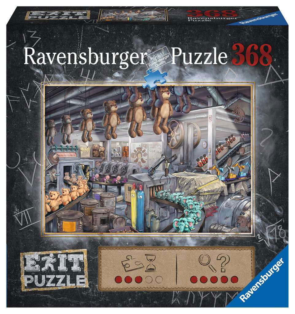 Пъзел-загадка Ravensburger от 368 части - Страшна лаборатория