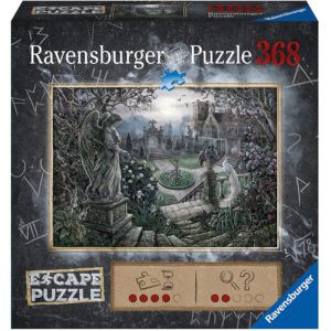Пъзел-загадка Ravensburger от 368 части - В градината