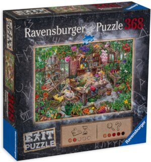 Пъзел-загадка Ravensburger от 368 части - В оранжерията