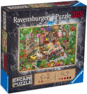 Пъзел-загадка Ravensburger от 368 части - В зимната градина