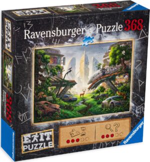 Пъзел-загадка Ravensburger от 368 части - Запустял град