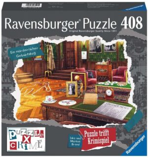 Пъзел-загадка Ravensburger от 408 части - Убийствен рожден ден