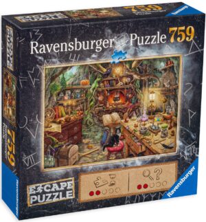 Пъзел-загадка Ravensburger от 759 части - Кухнята на вещицата
