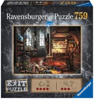 Пъзел-загадка Ravensburger от 759 части - Лаборатория за дракони