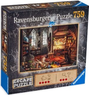 Пъзел-загадка Ravensburger от 759 части - Лабораторията на дракона