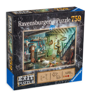 Пъзел-загадка Ravensburger от 759 части - В мазето на ужасите