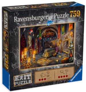 Пъзел-загадка Ravensburger от 759 части - Замъкът на вампира