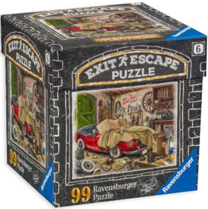 Пъзел-загадка Ravensburger от 99 части - В гаража