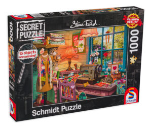 Пъзел-загадка Schmidt от 1000 части - Шивашкото ателие, Стив Рийд