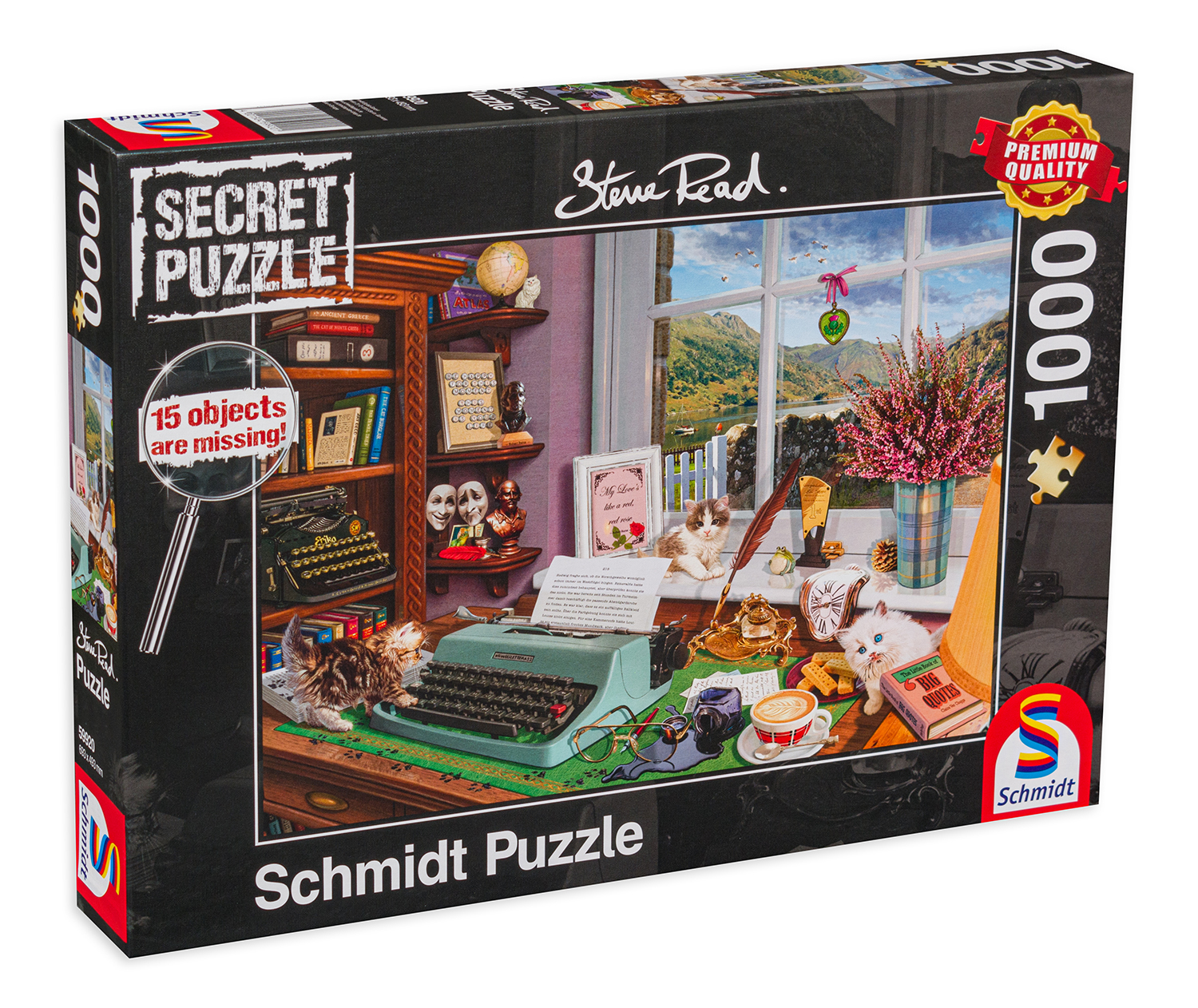 Пъзел-загадка Schmidt от 1000 части - Загадки на бюрото