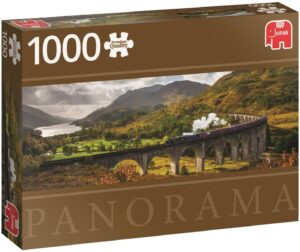 Панорамен пъзел Jumbo от 1000 части - Виадуктът Гленфиннан