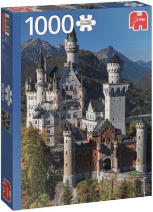 Пъзел Jumbo от 1000 части - Замъкът Нойшванщайн, Германия