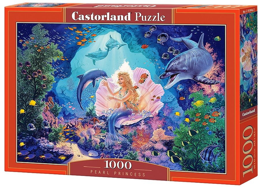 Пъзел Castorland от 1000 части - Принцесата на перлите