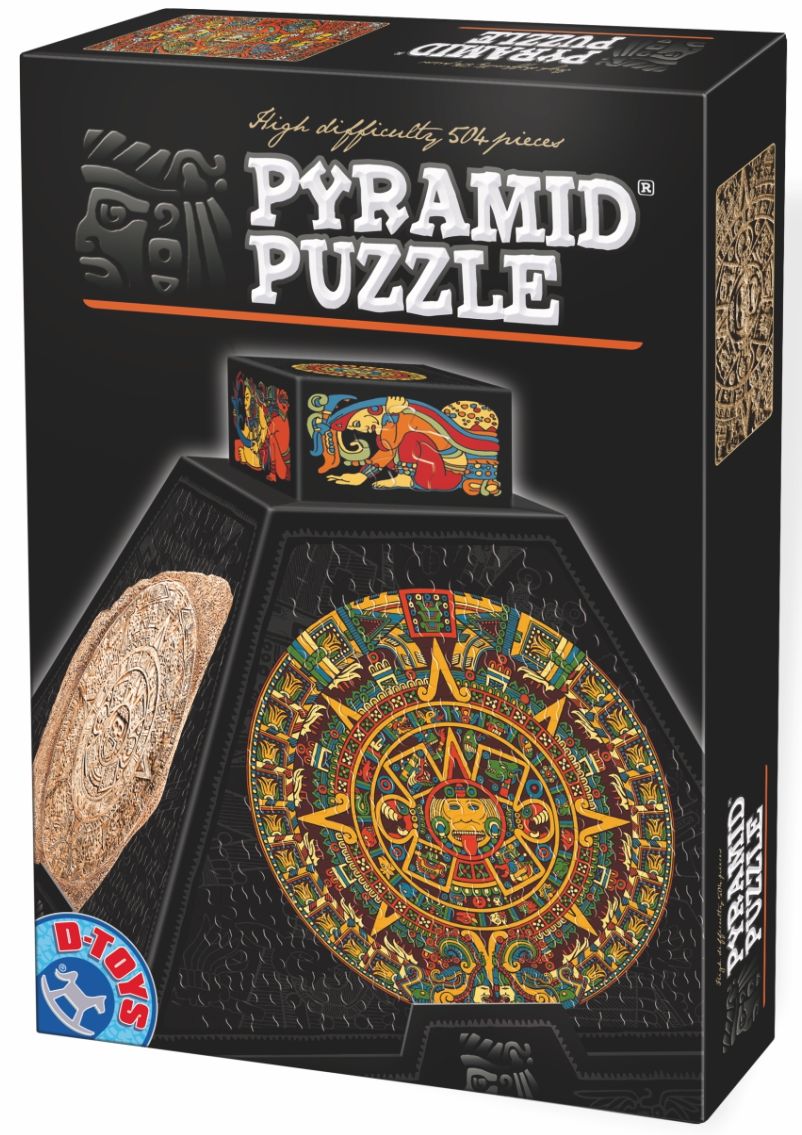 Пирамидален пъзел D-Toys от 504 части - Египет