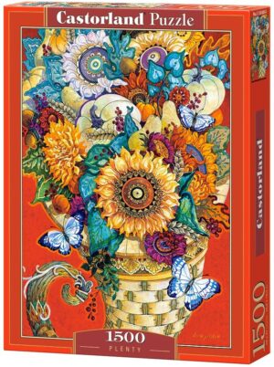 Пъзел Castorland от 1500 части - Изобилие, Дейвид Галчът