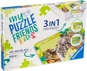 Подложка Ravensburger за редене на пъзели до 300 XXL части - 3 в 1