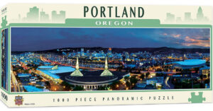 Панорамен пъзел Master Pieces от 1000 части - Портланд, Орегон
