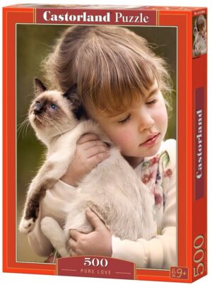Пъзел Castorland от 500 части - Чиста любов