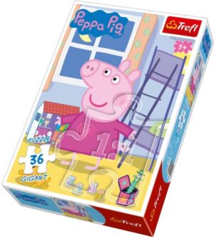 Пъзел Trefl от 36 макси части - Прасенцето Пепа