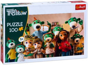 Пъзел Trefl от 100 части - Семейна снимка