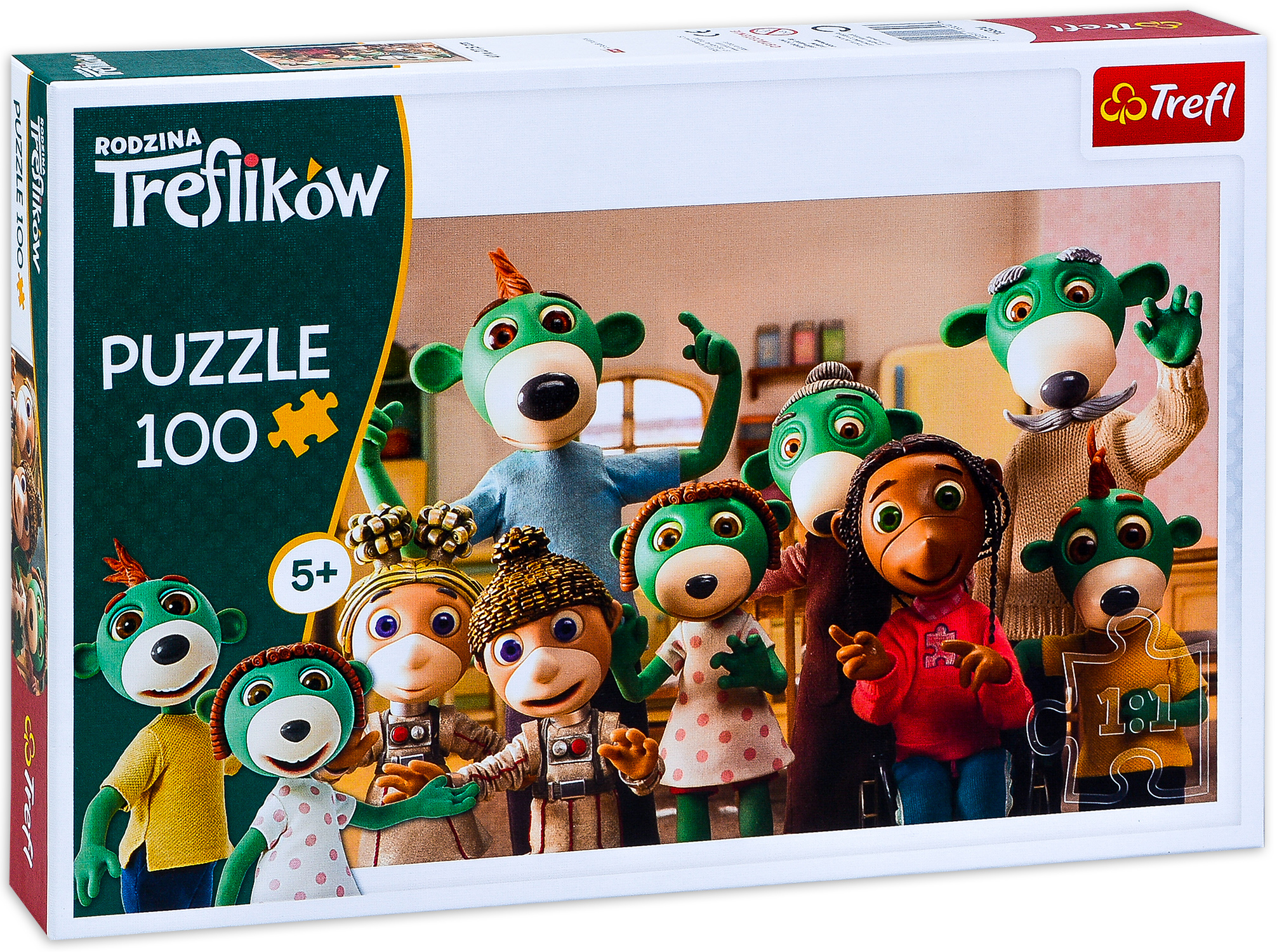 Пъзел Trefl от 100 части - Семейна снимка