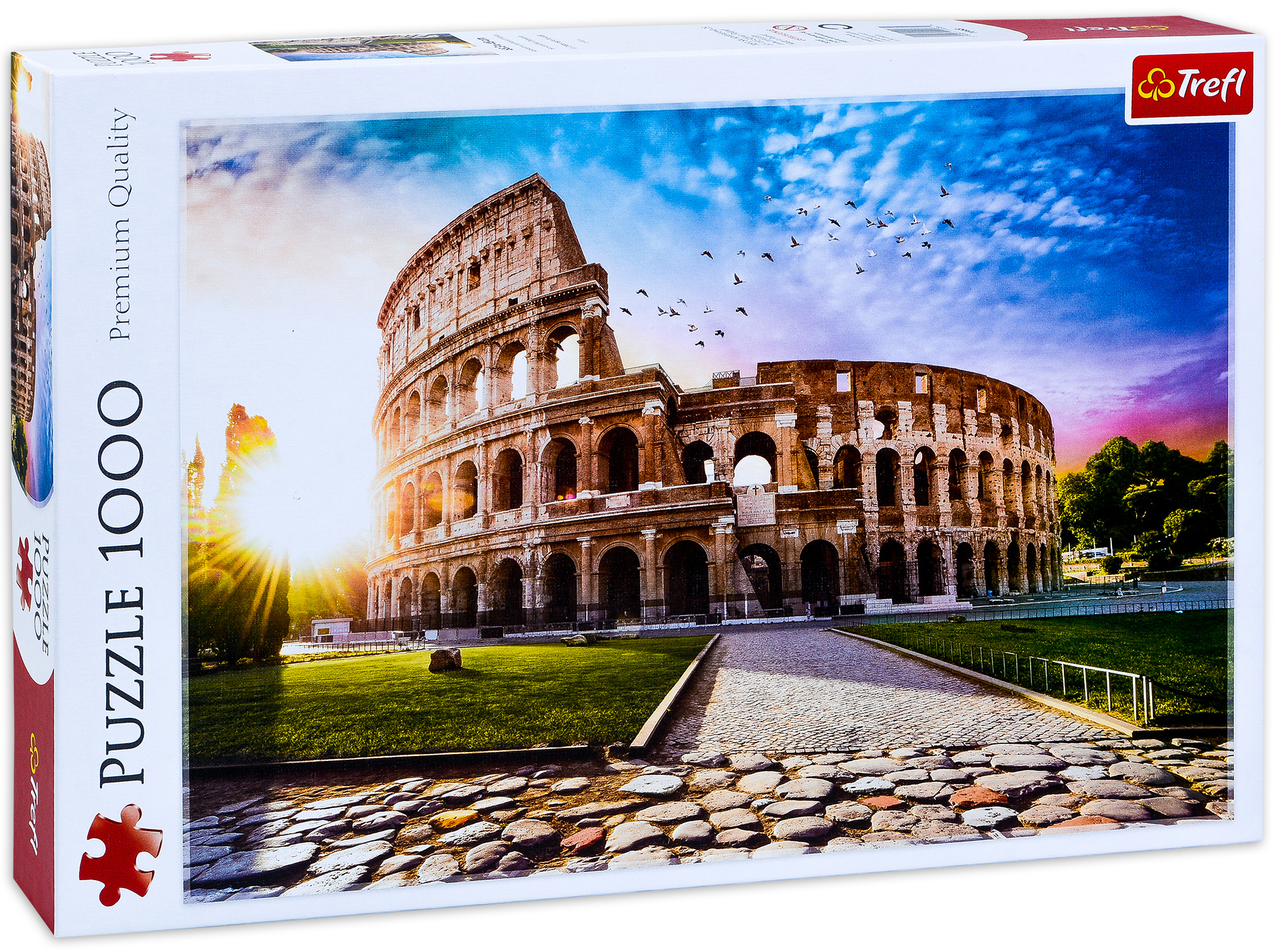 Пъзел Trefl от 1000 части - Облян в слънце Колизеум