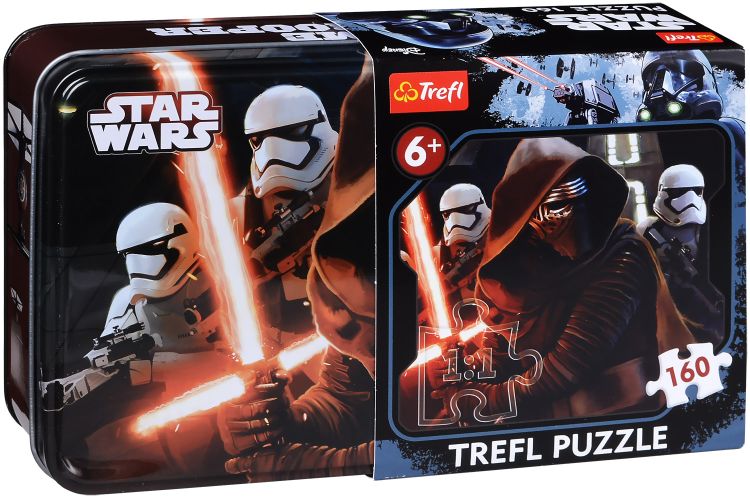 Пъзел Trefl от 160 части - Междузвездни войни, Епизод VII, в метална кутия