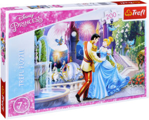 Пъзел Trefl от 200 части - Пепеляшка, Танц на лунна светлина