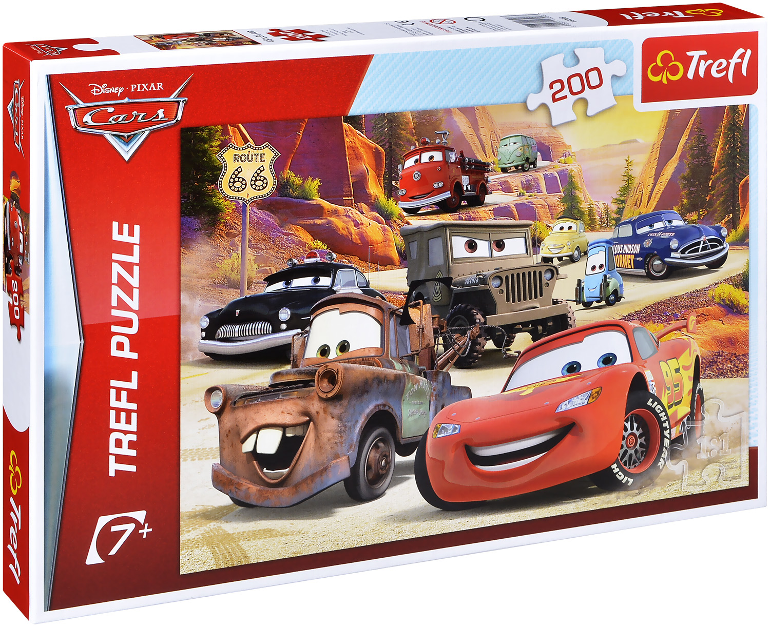 Пъзел Trefl от 200 части - Колите 3, Експедиция в планината