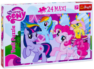 Пъзел Trefl от 24 макси части - Приятелството е магия
