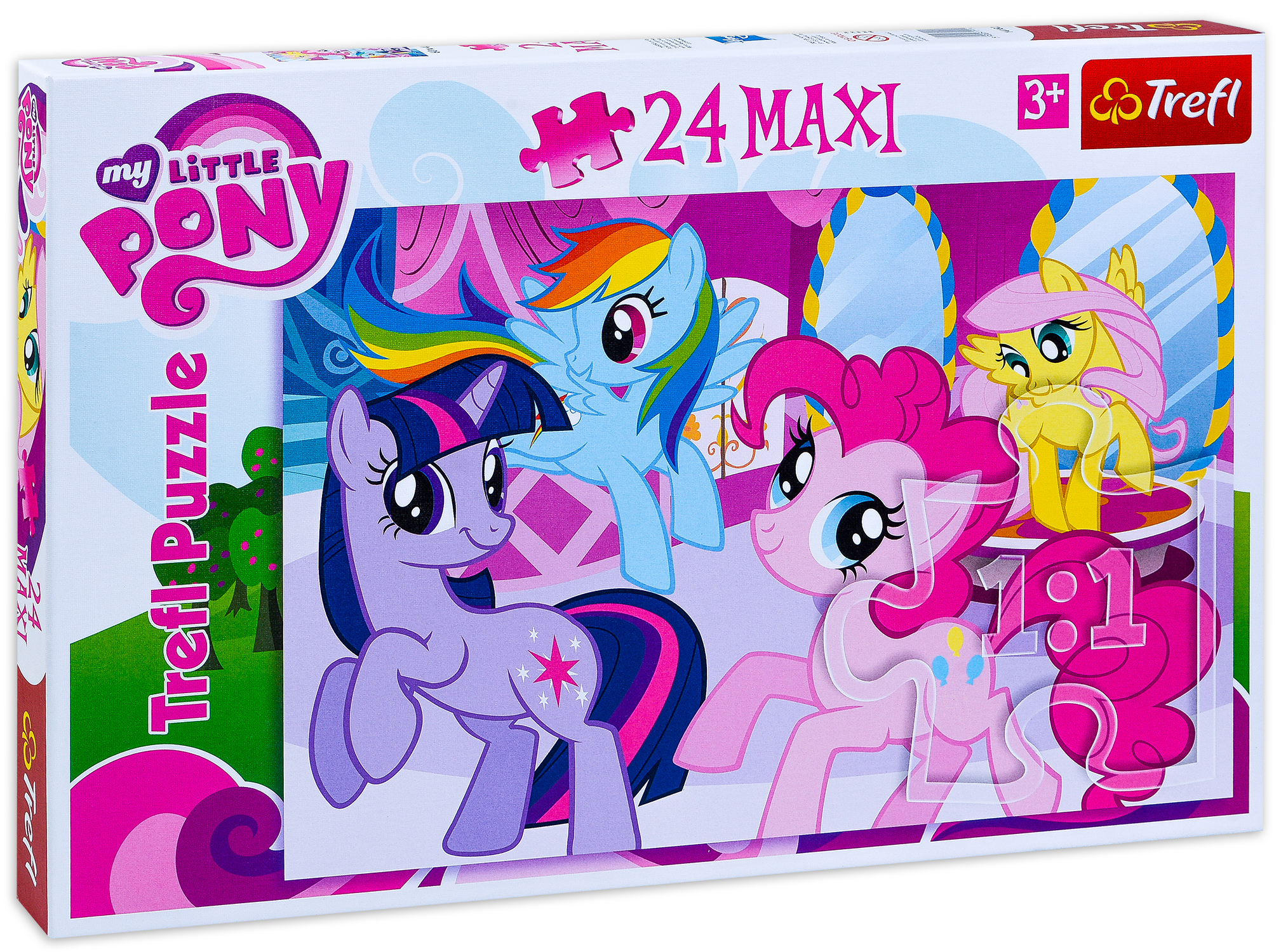 Пъзел Trefl от 24 макси части - Приятелството е магия