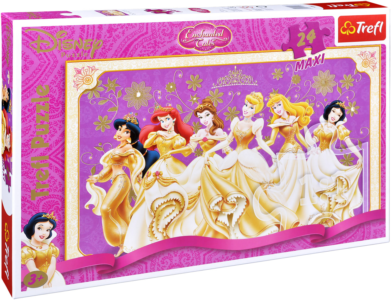 Пъзел Trefl от 24 макси части - Дисни принцеси