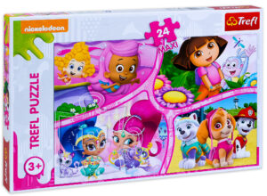 Пъзел Trefl от 24 макси части - Готови за приключение