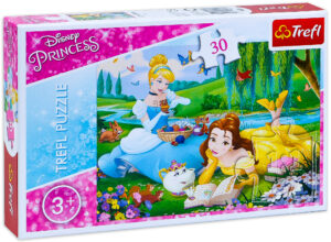 Пъзел Trefl от 30 части - Бел и Пепеляшка