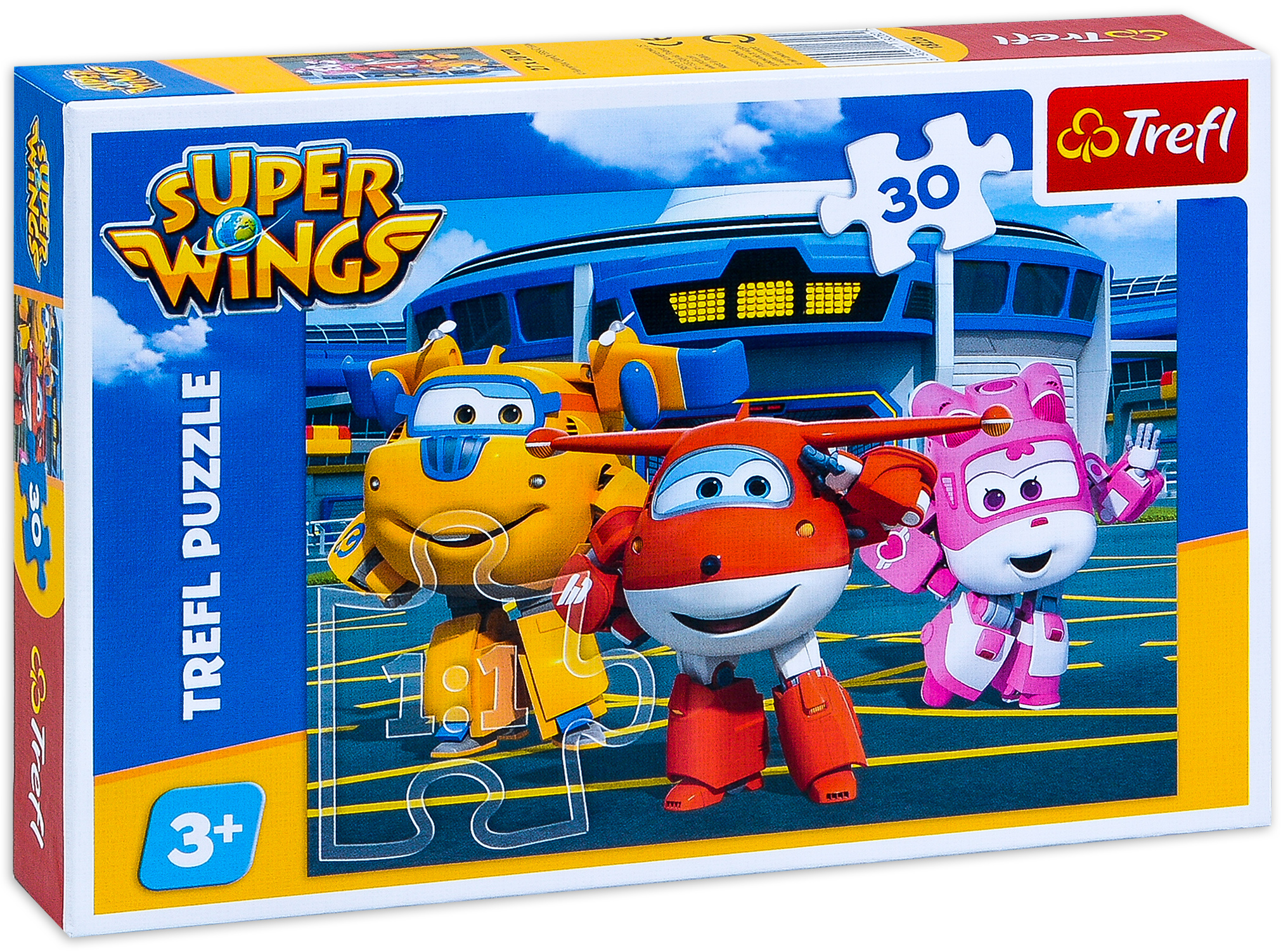 Пъзел Trefl от 30 части - Приятели пред хангара