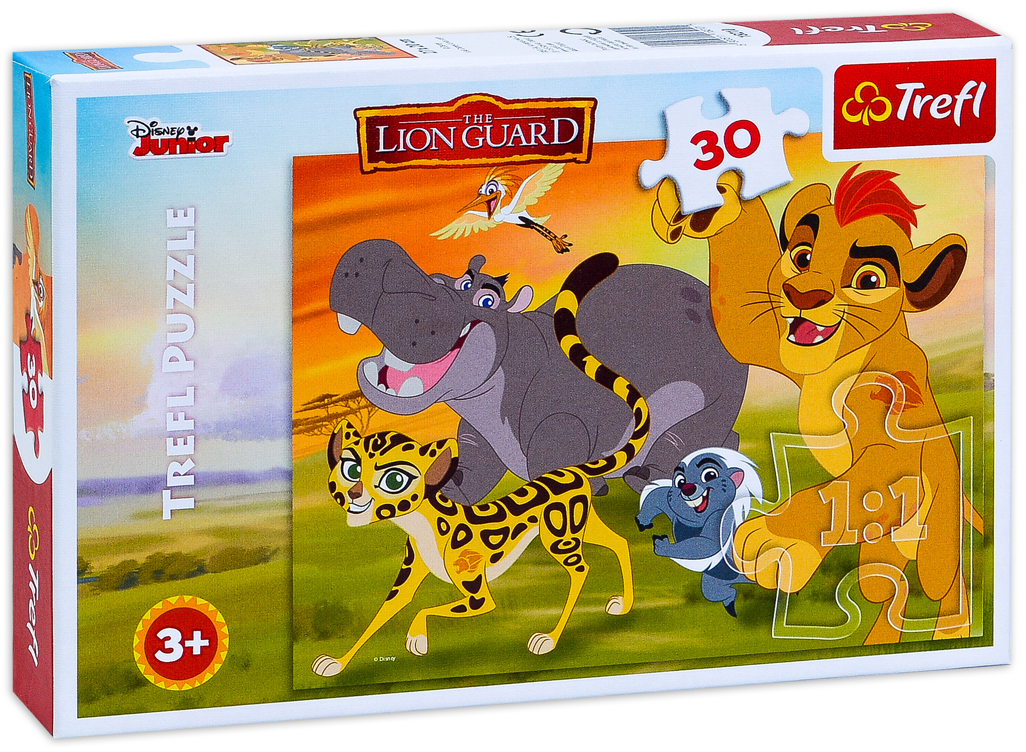 Пъзел Trefl от 30 части - Цар Лъв, Щастливи заедно