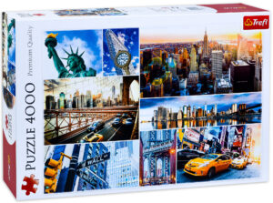 Пъзел Trefl от 4000 части - Ню Йорк