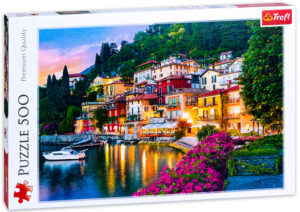 Пъзел Trefl от 500 части - Езерото Комо, Италия