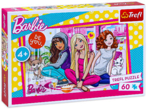 Пъзел Trefl от 60 части - Barbie и приятелки