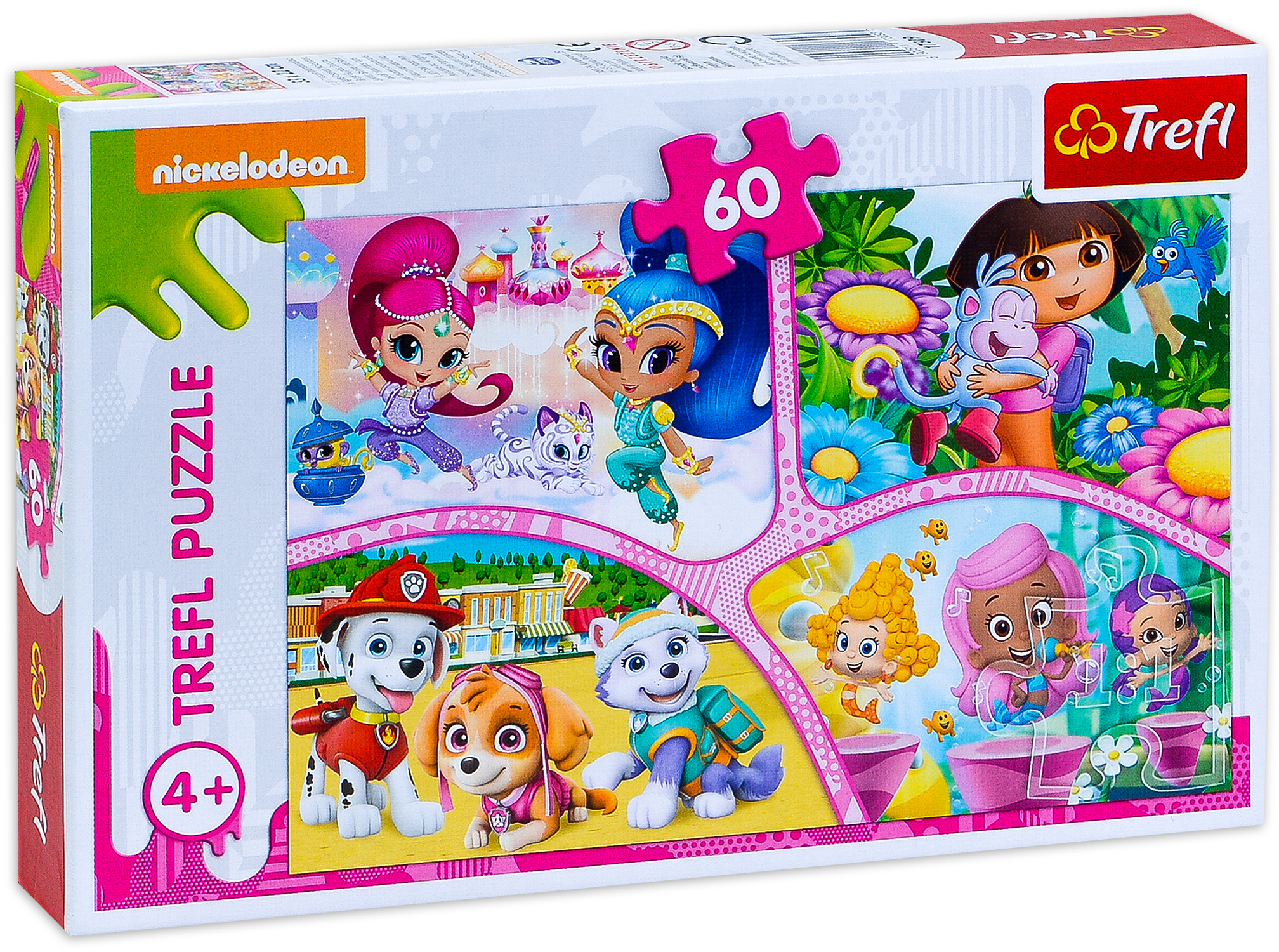 Пъзел Trefl от 60 части - Най-добри приятели завинаги