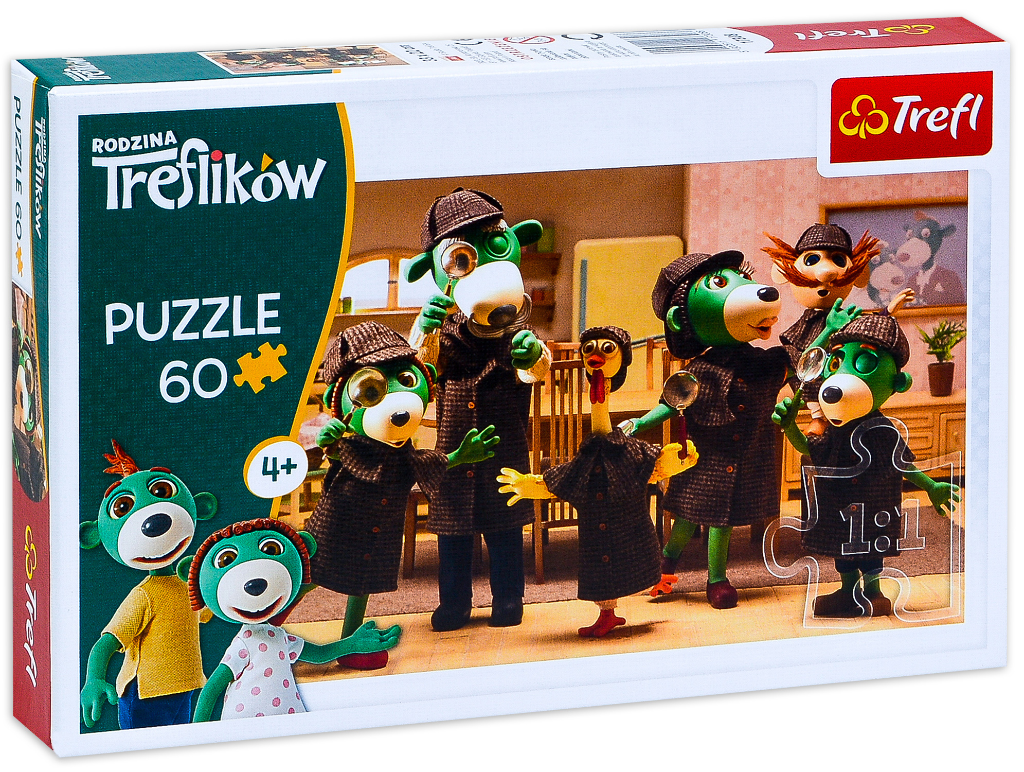 Пъзел Trefl от 60 части - По следите