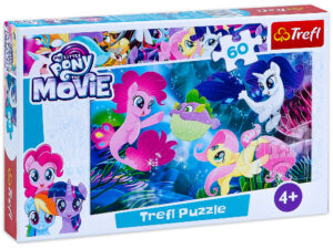 Пъзел Trefl от 60 части - Малкото пони, Подводни понита