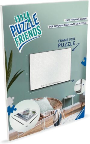 Рамка за пъзел Ravensburger - Черна, за 1000 части