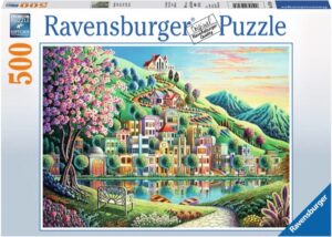 Пъзел Ravensburger от 500 части - Разцъфнал парк