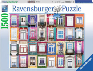 Пъзел Ravensburger от 1500 части - Фасада в Португалия