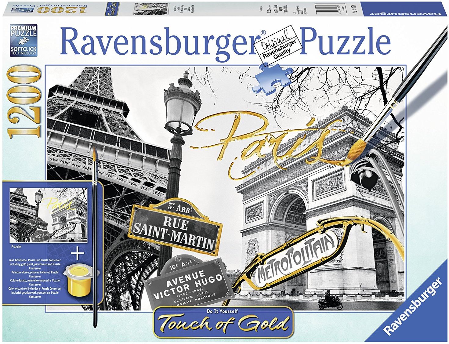 Пъзел Ravensburger от 1200 части - Париж