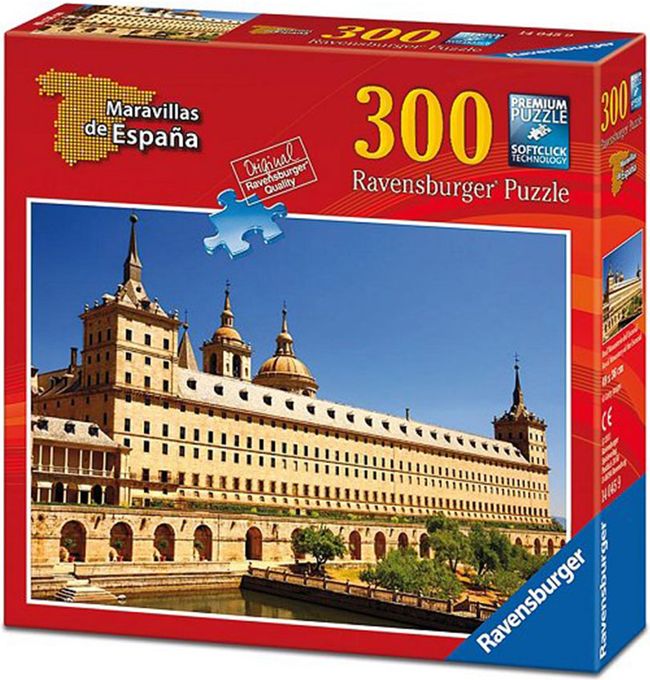 Пъзел Ravensburger от 300 части - Дворецът Ескориал, Испания