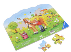 Пъзел Ravensburger от 25 части - Кон приятел