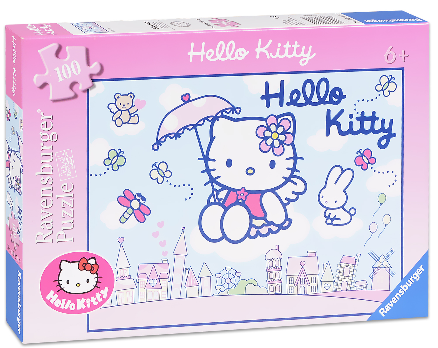 Пъзел Ravensburger от 100 части - Hello Kitty