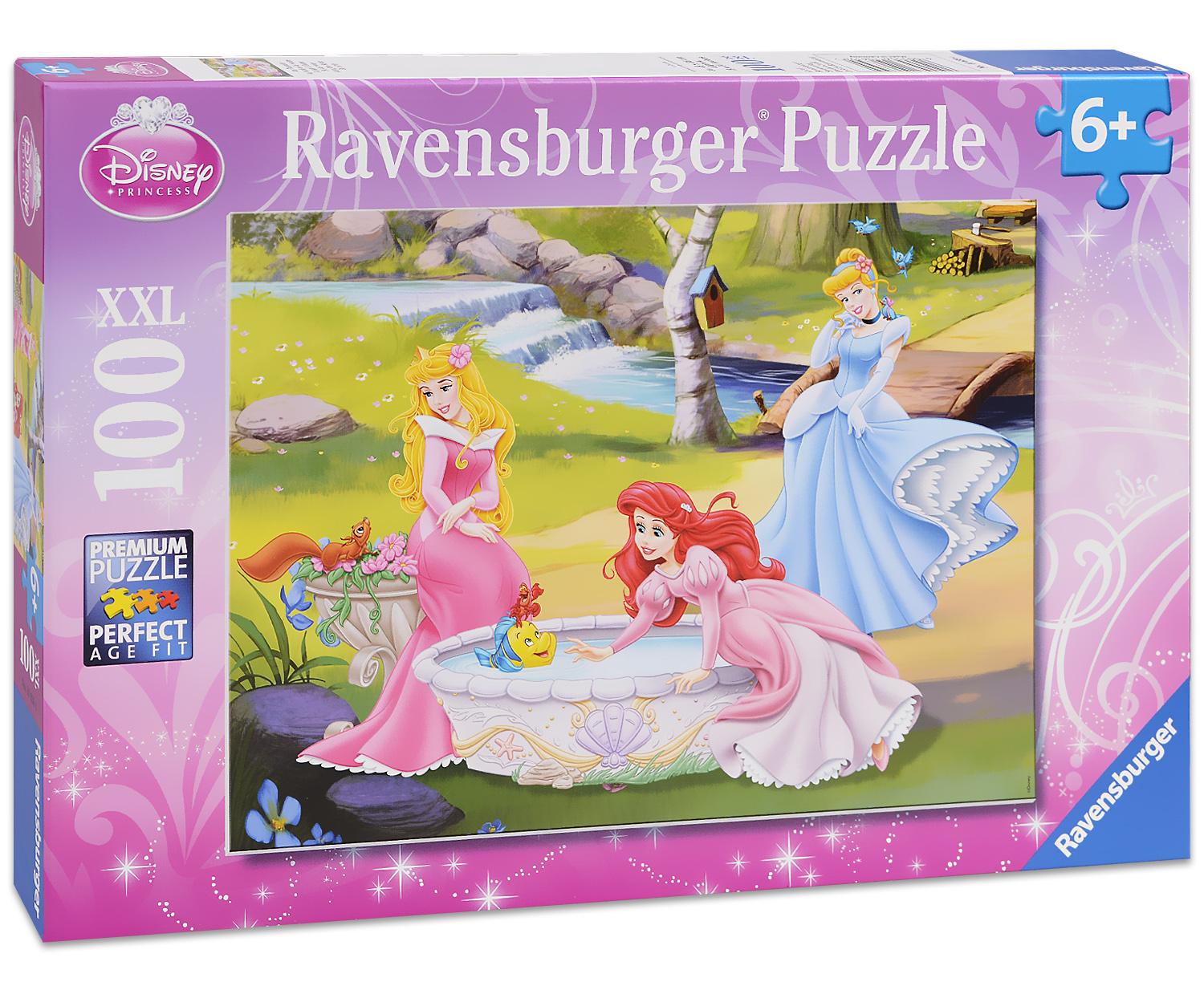 Пъзел Ravensburger от 100 XXL части - Принцеси